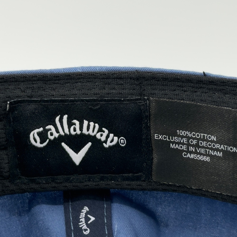 NEW Callaway Golf Cap Blue Embroidered Berkeley Springs‎ C.C. Logo Adjustable - Picture 5 of 6